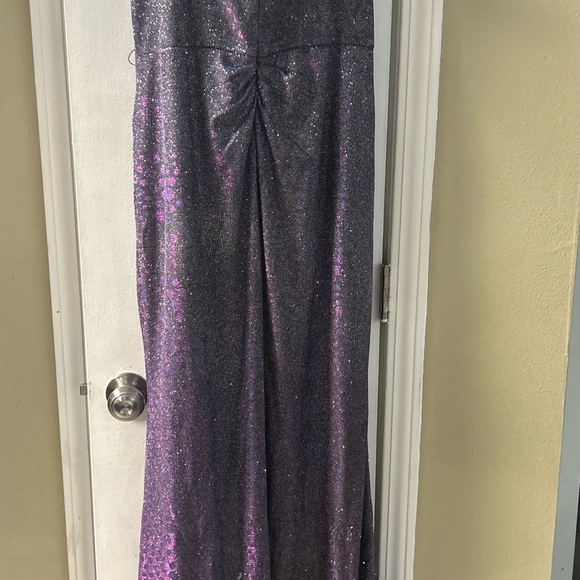 Cinderella Sparkling Purple Dress - Picture 8 of 12